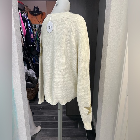NWT Wanna B Me Star Knitted Sweater - Picture 6 of 10